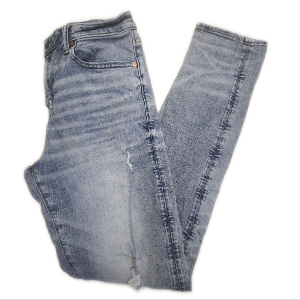 American Eagle Airflex Distressed Athletic Fit Jeans, 32x34